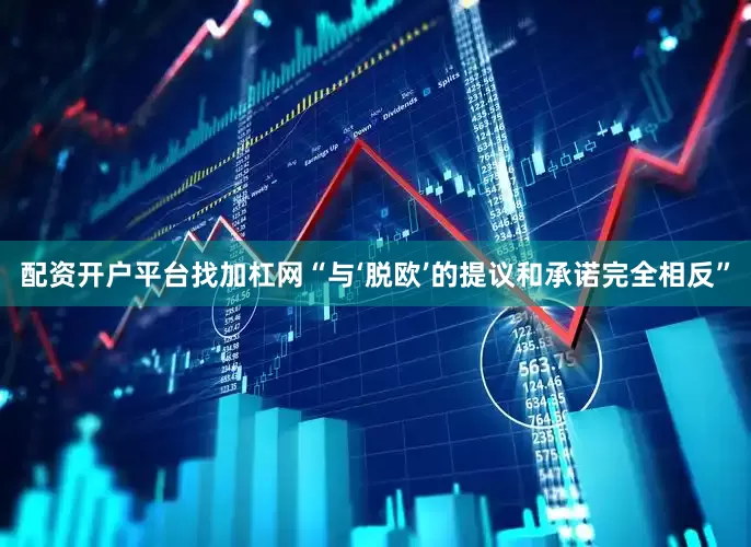 配资开户平台找加杠网“与‘脱欧’的提议和承诺完全相反”
